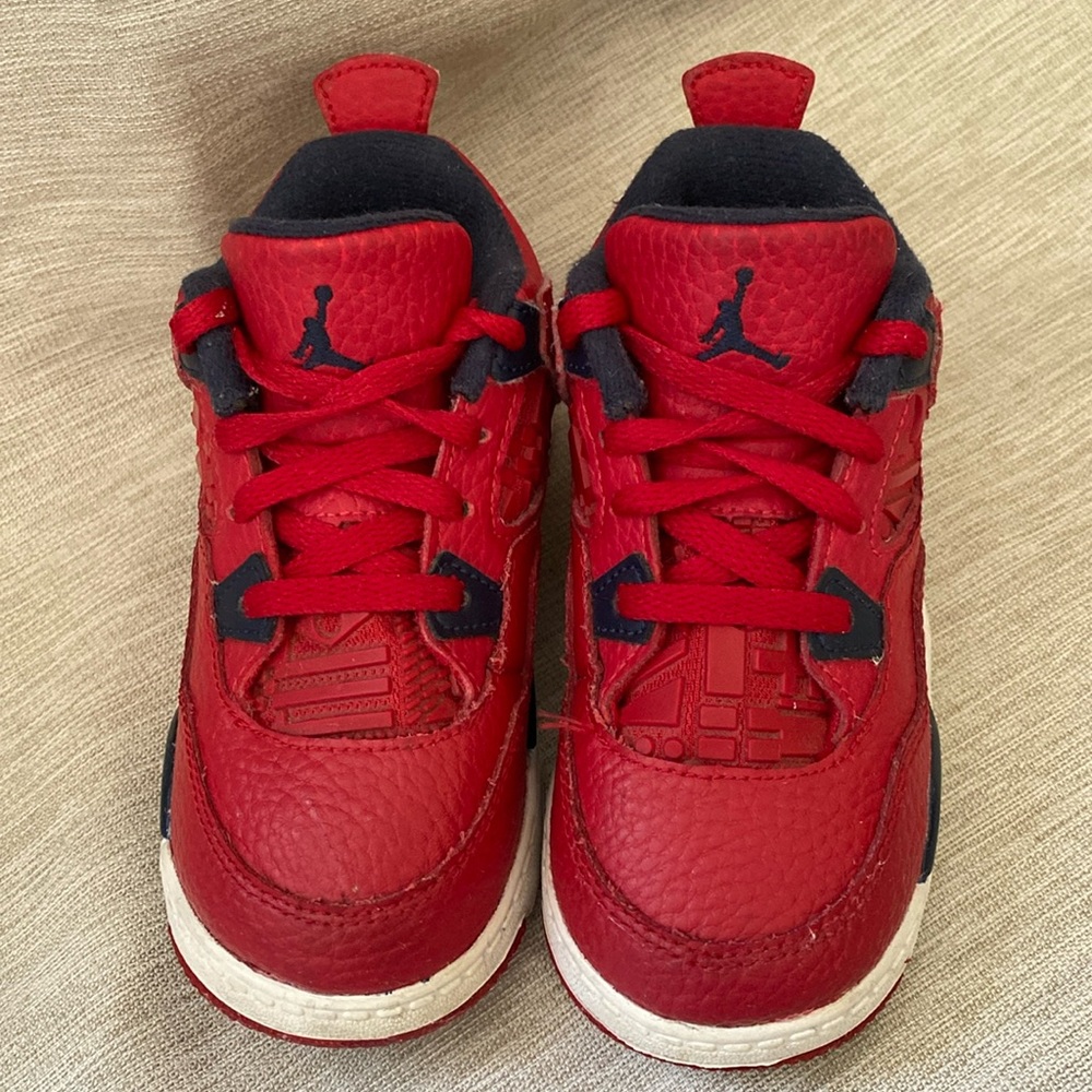 Air Jordan 4 IV Retro Fiba Toddler Sneaker Size 8C